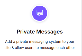 Ultimate Member Private Messages Extension
